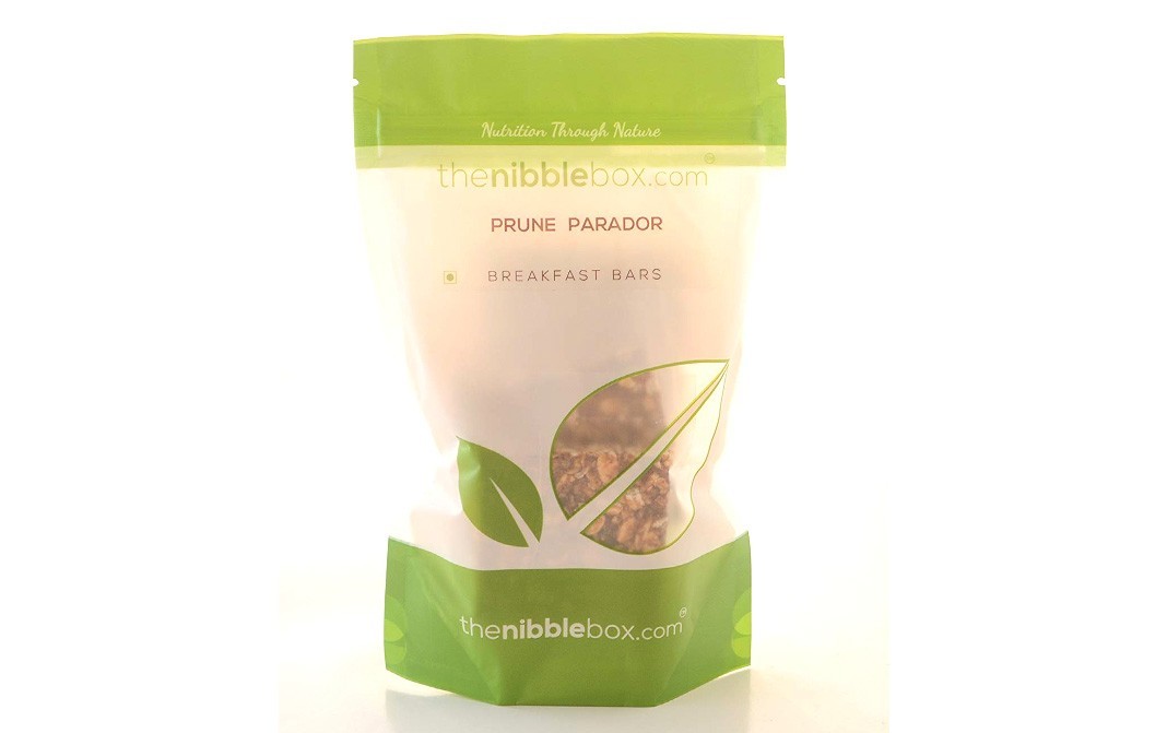TheNibbleBox Prune Parador Breakfast Bars   Pack  85 grams